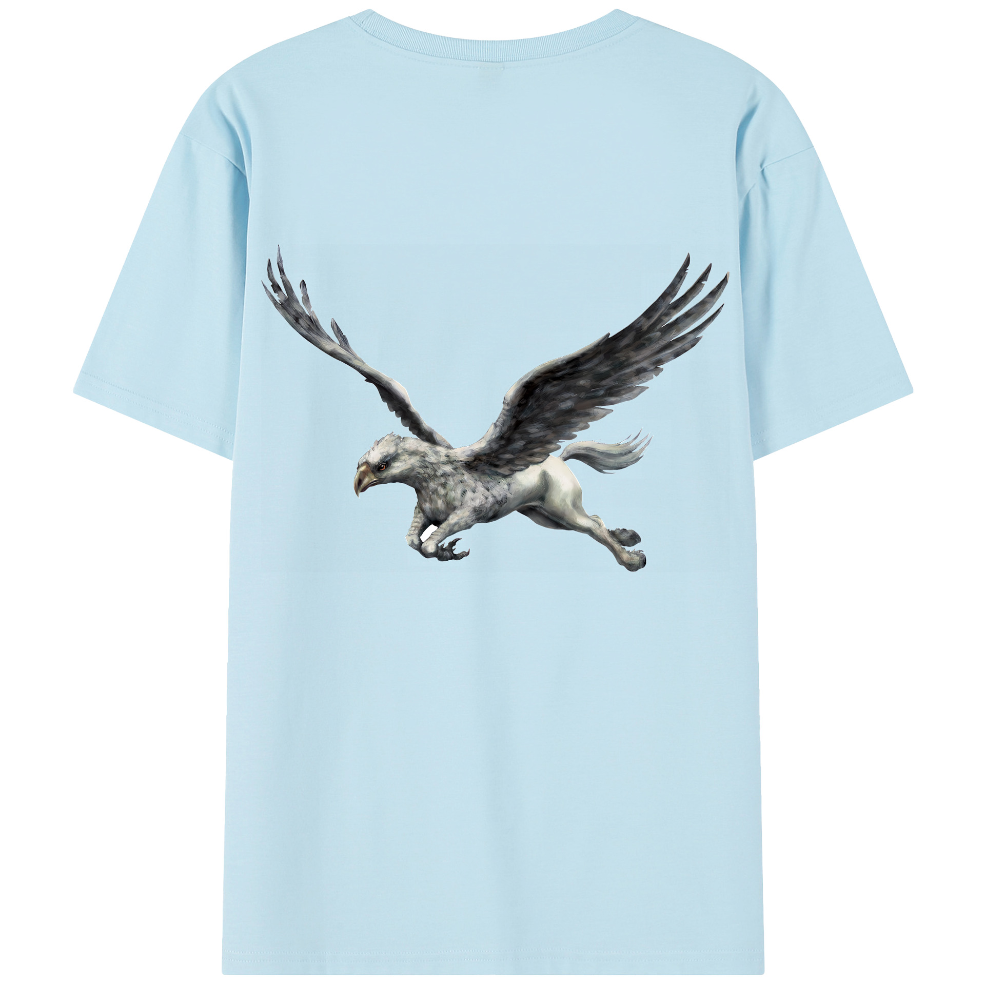 （画像用） Harry Potter ハリー・ポッターシリーズ 綿100％半袖Tシャツ（背面プリント）